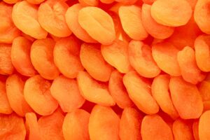 dried apricots,